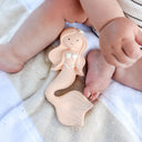 Maeve the Mermaid | Teether-Winnie Parkes-Peach- Tiny Trader - Gold Coast Baby Shop