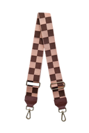 Nim Shoulder Strap-Nim The Label-Cocoa Check- Tiny Trader - Gold Coast Baby Shop