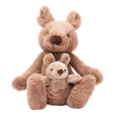 Petite Vous Koko the Kangaroo and Baby Jojo Soft Toy