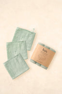 Wash Cloths 3 Pack: Blue Shadow
