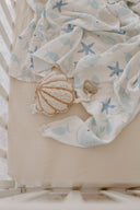 By The Sea - baby swaddle wrap
