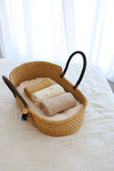 Heirloom Knit Blanket | Cream Fleck