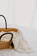 Heirloom Blanket | Cream Fleck