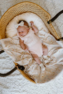 Daisy duckling - baby swaddle wrap