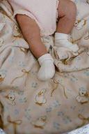 Daisy duckling - baby swaddle wrap