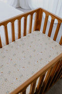 French Geese - Fitted Cot Sheet