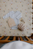 French Geese - Fitted Cot Sheet