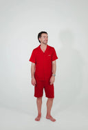 Festive Red Men's Pyjama Set