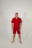 Festive Red Men's Pyjama Set
