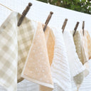 Organic Cotton Reusable Baby Wipes (5-Pack) - Multicolour