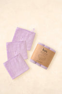 Wash Cloths 3 Pack: Lilac