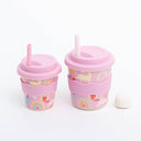 Pink Unicorn Babychino Cup 4oz - WITH STRAW