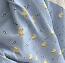 Spring Duckling - baby swaddle wrap