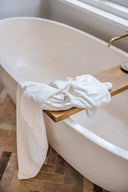 Hooded Towel: Caramel