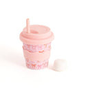 Bows Babychino Cup 4oz- WITH STRAW