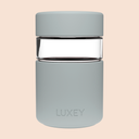 REGULAR - Reusable Glass Coffee Cup 8oz: SEAFOAM