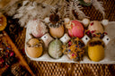 DIY Coloring Wooden Eggs - Wood Toy Set of 12