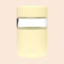 REGULAR - Reusable Glass Coffee Cup 8oz: SEAFOAM