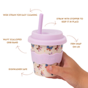 Butterfly Babychino Cup 4oz - WITH STRAW