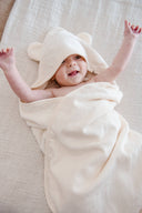 Hooded Towel: Caramel
