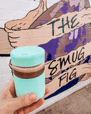 MARSHMALLOW SWIRL - Regular Reusable Coffee Cup 8oz