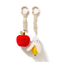2 Pack Mini Market Brunch Stroller Toys - Apple & Banana