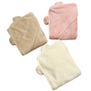 Baby Hooded Towel-Littlish-Butter- Tiny Trader - Gold Coast Baby Shop