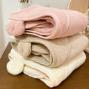 Baby Hooded Towel-Littlish-Butter- Tiny Trader - Gold Coast Baby Shop