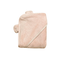 Baby Hooded Towel-Littlish-Butter- Tiny Trader - Gold Coast Baby Shop