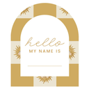 Baby Milestone Cards | Golden Sun & Ochre-Baby & Toddler-Littlish- Tiny Trader - Gold Coast Baby Shop