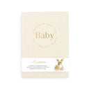 Baby Memory Book – Oatmeal Linen
