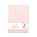 Baby Memory Book with Keepsake Box - Peony Pink