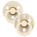 Bibs Dummies Size 1 | Studio Colour - Pin Ivory Vanilla Mix - (2pk)-Baby & Toddler-BIBS- Tiny Trader - Gold Coast Baby Shop