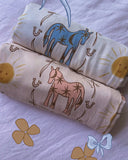 Blue Pony Club Baby Wrap-baby wrap-The Name Nest- Tiny Trader - Gold Coast Baby Shop