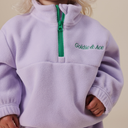 Bobbi Polar Fleece Sweater | Lilac-Goldie+Ace-6-12M- Tiny Trader - Gold Coast Baby Shop