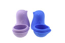 2 Piece Silicone Bath Pouring Set | Purple