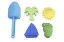 6 PC Silicone Beach Set