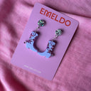 Cowgirl Boot Earrings // Purples-Emeldo- Tiny Trader - Gold Coast Baby Shop