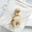 Diplo the Dino-Dragon | Teether-Winnie Parkes-Natural Brown- Tiny Trader - Gold Coast Baby Shop