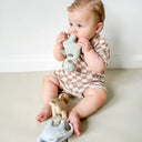 Diplo the Dino-Dragon | Teether-Winnie Parkes-Sage- Tiny Trader - Gold Coast Baby Shop