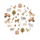 Petite Vous Greeting Card - Farmyard