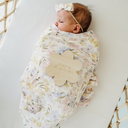 Fleur Muslin Swaddle-Littlish- Tiny Trader - Gold Coast Baby Shop