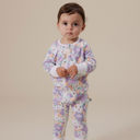 Flora Zipsuit-Goldie+Ace-0-3M- Tiny Trader - Gold Coast Baby Shop