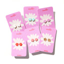 Flower Studs-Emeldo-neon red- Tiny Trader - Gold Coast Baby Shop