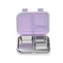 Bento 3 Lilac Stainless Steel Bento Lunch Box