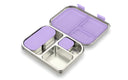 Bento 3 Lilac Stainless Steel Bento Lunch Box