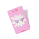 Heart Studs-Emeldo-Mauve- Tiny Trader - Gold Coast Baby Shop