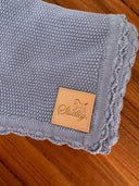 Studley Blue // Knitted Blanket