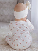 Bamboo/Organic Cotton Growsuit - Coastal Clams