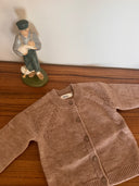 Cotton Cardigan // Brown